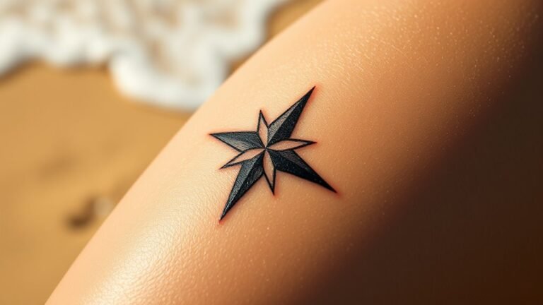 black star tattoo significance