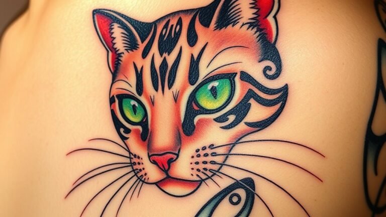 cat tattoo symbolism explained