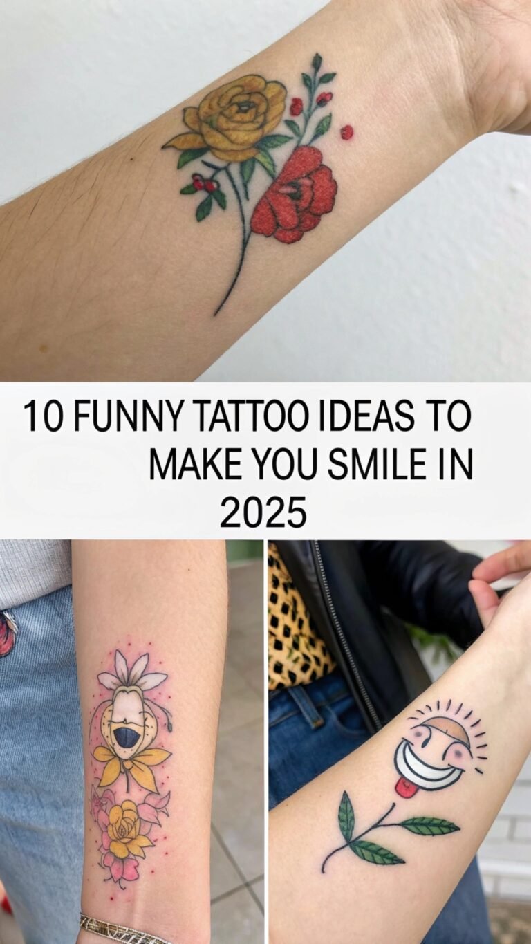 10 Funny Tattoo Ideas to Make You Smile in 2025