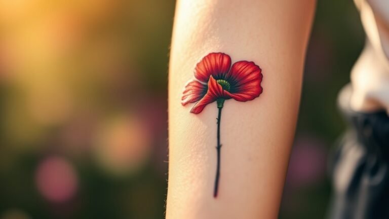 poppy tattoo significance explained