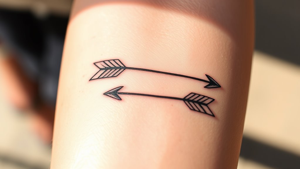 symbolism of arrows tattoo