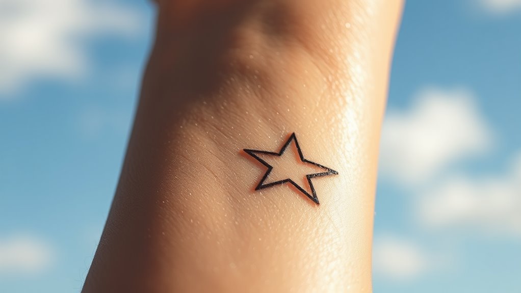 three stars tattoo significance