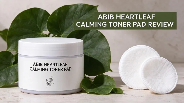 Abib Heartleaf Calming Toner Pad Review: Worth The Hype?